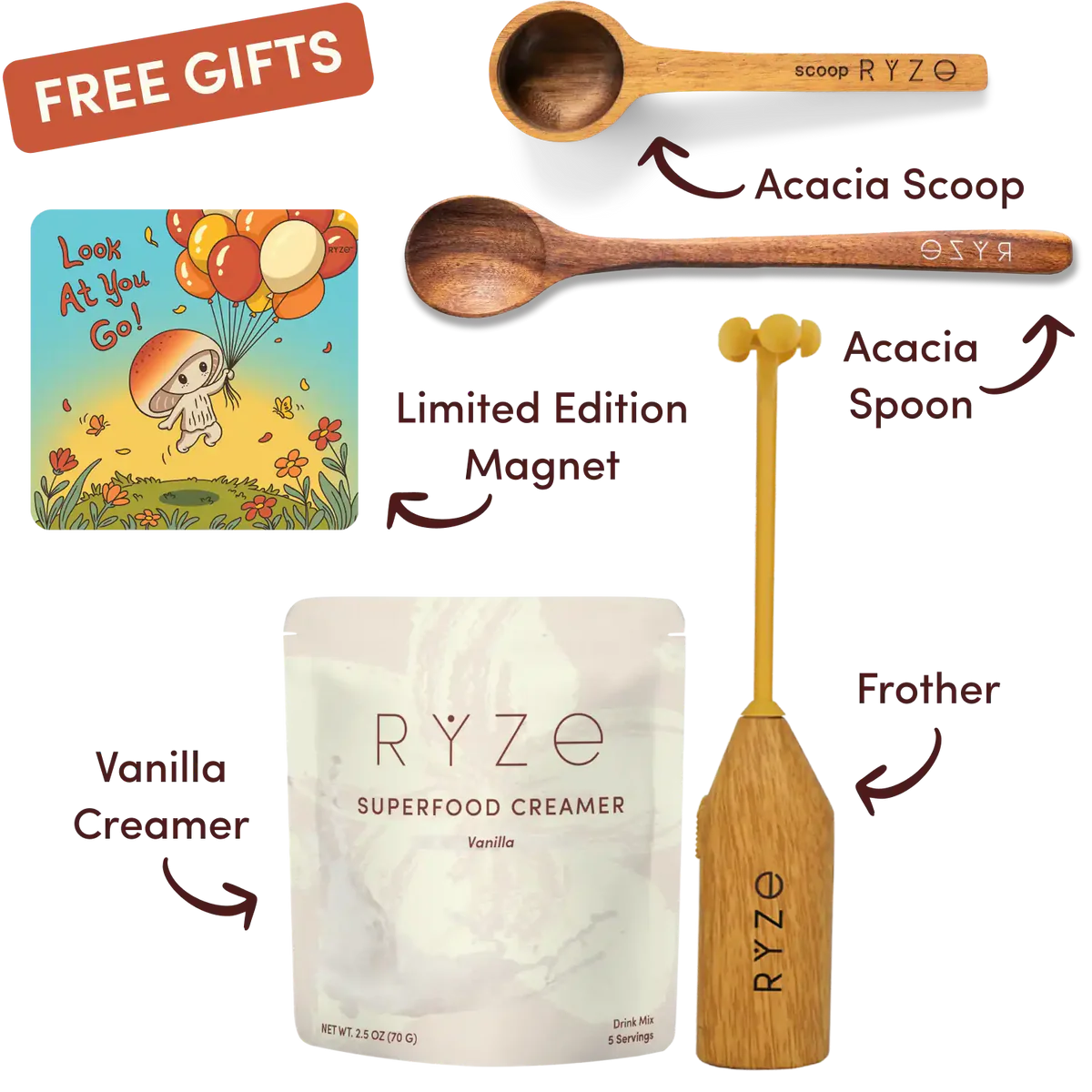 Mushroom Coffee Dark Roast Starter Kit (60 servings)